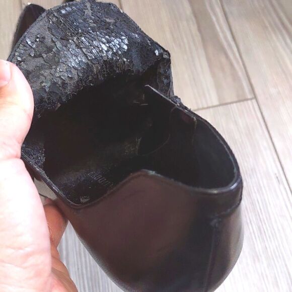 (68-1545)  Chinese Laundry Women's LEATHER Western Boots Sz 7.5 - Picture 5 of 10